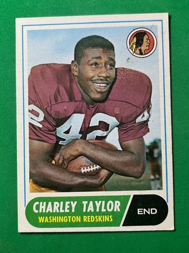 1968 Topps Football Card #192 Charley Taylor EX