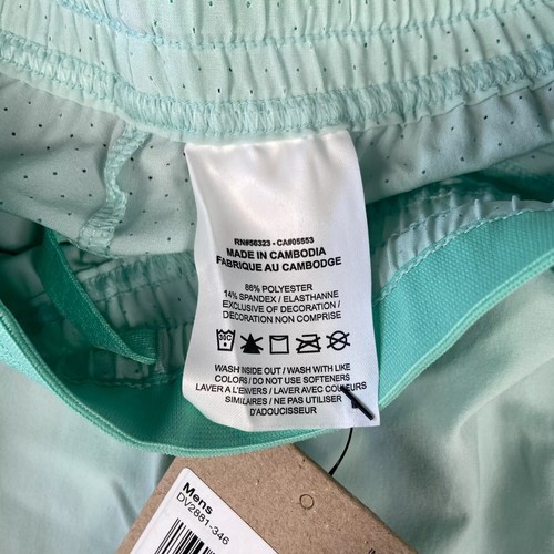 Nike Dri-Fit ADV Rafa 7" Men Size 2XL Tennis Court Shorts Jade Ice DV2881-346 - Picture 6 of 7