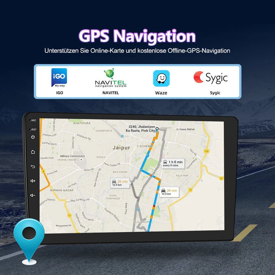 Für VW Touareg 7L Bj 2002-2009 Android Autoradio CarPlay GPS DSP 64GB DAB+ WIFI - Bild 4 von 4