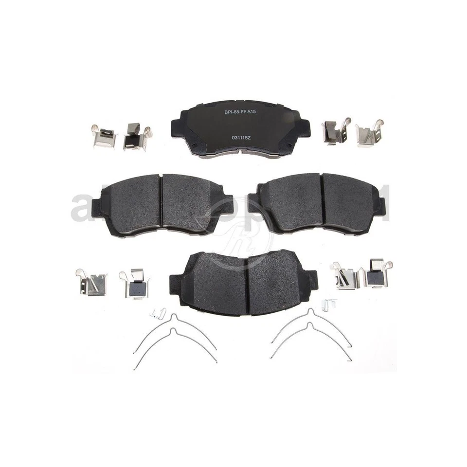 Kit de rotores e pastilhas de freio dianteiro Toyota Camry 1992 1993 1994 1995 - Imagem 3 de 4