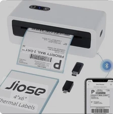 Jiose Shipping Label Printer-4*6 Dekstop Thermal For Small Business