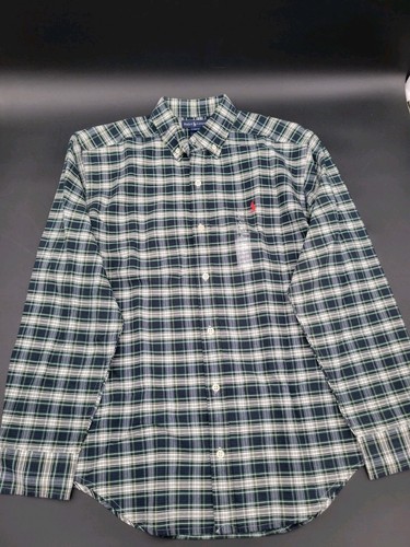 Chemise à Carreaux De Noël Pour Garçon Chaps - Taille L (16-18) - Manches Longues