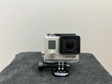 GoPro HERO 3 Plus Action Camcorder Camera Silver W/ 64gb Micro SD Card TESTED