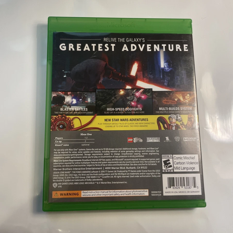 Lego Star Wars The Force Awakens Xbox One + Manual PAL - Image 2 of 4