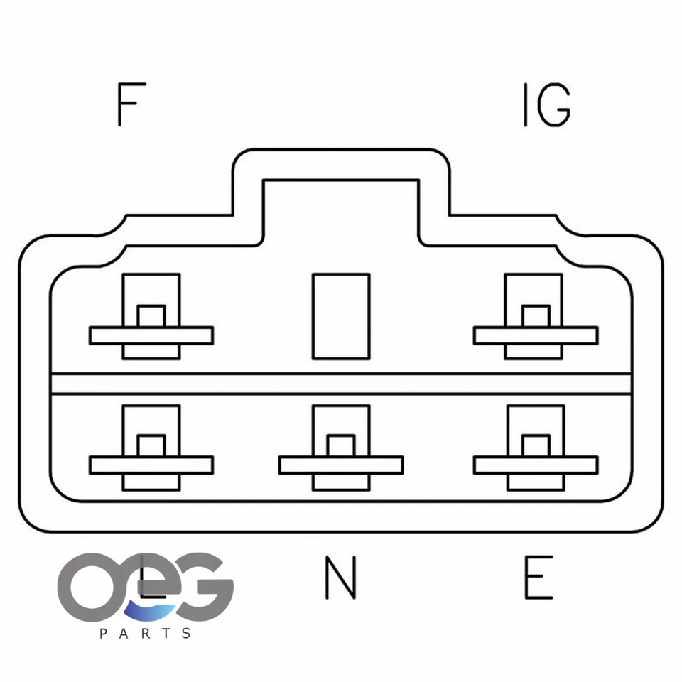 Nuevo regulador de voltaje para Honda Civic L4 1.5L 76-79 31400-611-024 31400-634-671 Foto 2 de 4