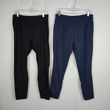 Bundle MPG & 90 Degree by Reflex  Athletic Pants Women's XL Black / Blue