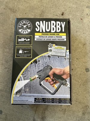 #ad Chemical Guys EQP402 Snubby Pressure Washer Gun Foam Cannon Attachment For Gas $59.00