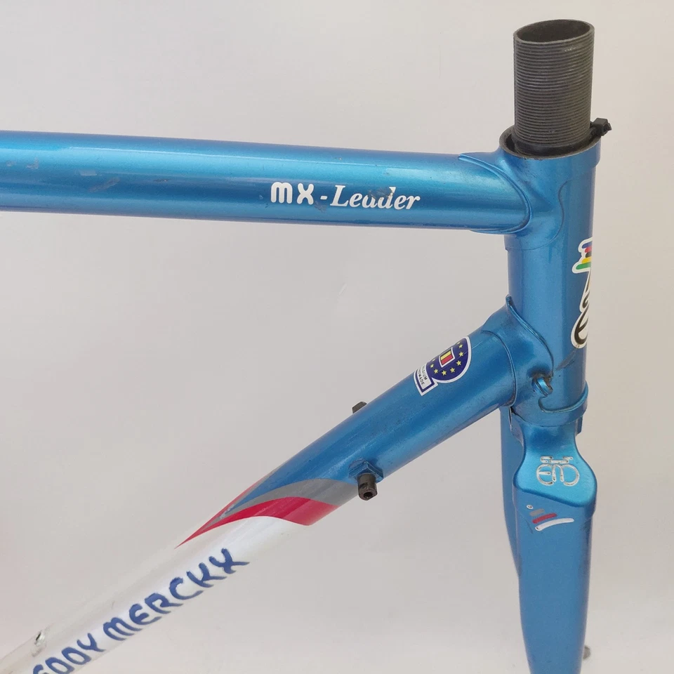 Винтажный набор рам 90-х EDDY MERCKX MX-LEADER Team MOTOROLA RAHMEN CADRE CORSA - Изображение 3 из 4