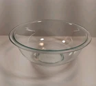 Pyrex Clear Glass 2.5 Qt Quart 2.3L 10" Mixing Bowl 325 Nesting Bowl