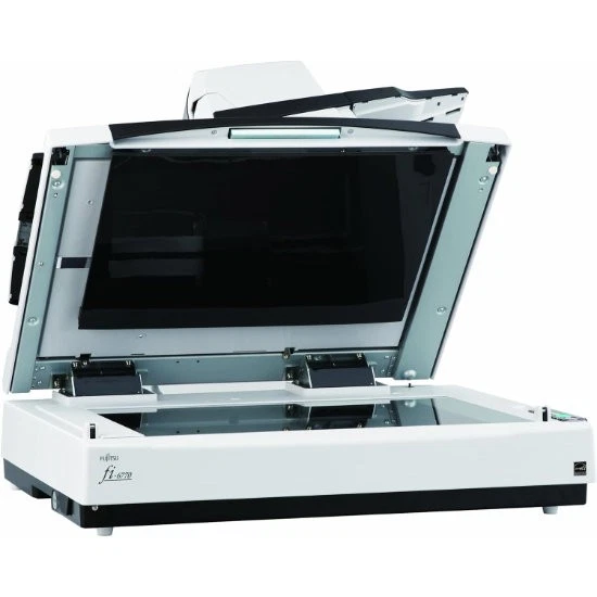 Fujitsu fi-6770 Scanner mit 22.961 Seiten gescannt Eingabefach Ablage Plastik... - Bild 4 von 4