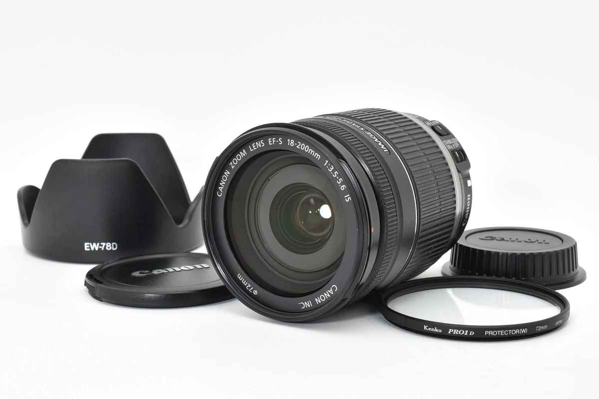 Canon EF-S 18-200mm Focal Camera Lenses for sale | eBay