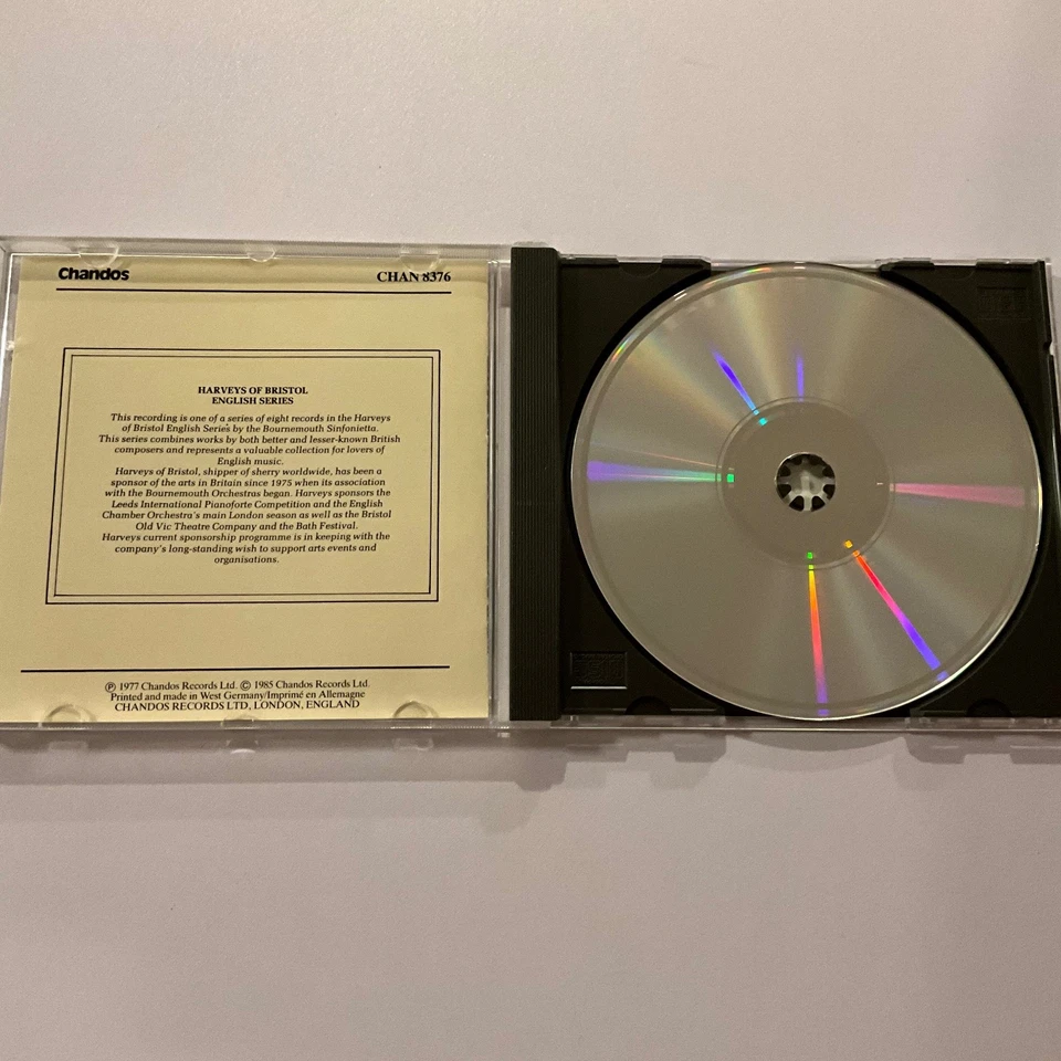 Benjamin Britten Complete Music for Strings CD Chandos CHAN 8376 - Image 3 of 4