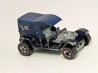 Vintage 1969 Hot Wheels Redline Paddy Wagon Police Car Blue Hong Kong Capped