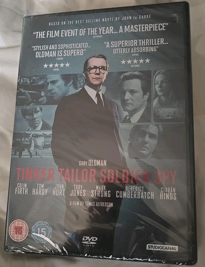 Tinker Tailor Soldier Spy DVD Colin Firth (2012) Brand New And Sealed