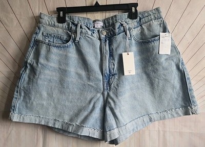 New Good American Shorts 90's Denim Vibes Size 14