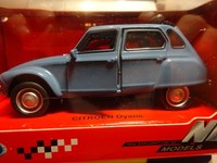 Citroen Dyane Blau Oldtimer Ca. 1:34-39 Ca.12Cm Modelauto Bus