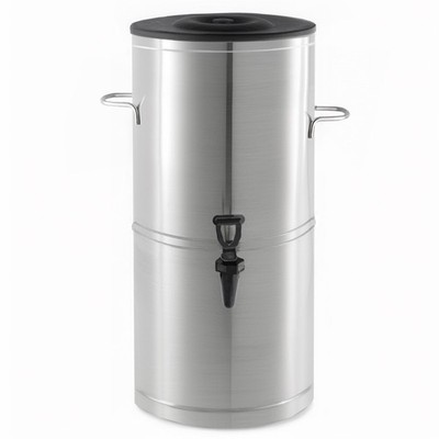 ITD-5GR 5 Gallon Round Stainless Steel Iced Tea Dispenser