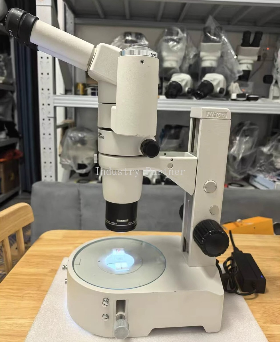Nikon SMZ1000 Trinocular Microscope w/ 10X Lens/Plan Apo 1X