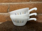 Anchor Hocking Fire King Handled Soup Bowls (set of 3)
