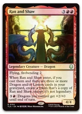 Ran and Shaw #150 (Foil) (NM) TLA Magic MTG