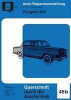 Peugeot 403 Reprint Der 1. Auflage Taschenbuch 61 S. Deutsch 2017 bucheli