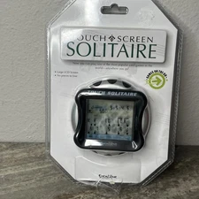 Excalibur Electronics-Touch Screen Solitaire Game Handheld Large LCD Screen New