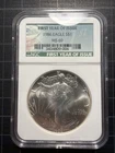 USA American Silver Eagle 1986 NGC MS69 First Year