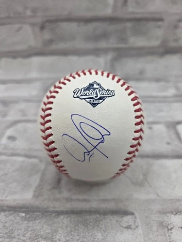Los Angeles Dodgers Andy Pages Signed 2025 World Series Baseball