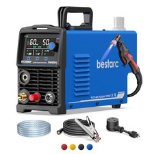 Pilot Arc Plasma Cutter, Large LED Display Air Sensor BTC500DP 8GEN 110/220