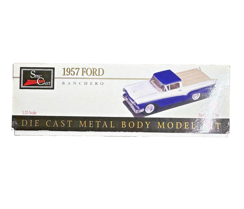 SpecCast 1957 Ford Ranchero Model Kit Livello Abilità 2 n. 57090 scatola aperta auto vintage - Foto 9 di 14