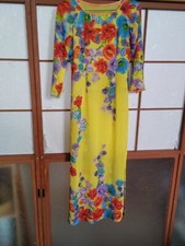 Vietnamese traditional dress Ao Dai, Floral Chiffon