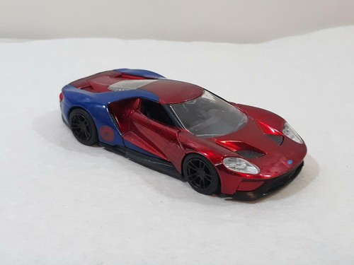 Marvel Ford GT "SPIDER-MAN" Theme Diecast Toy Car ~ Ships FREE - Picture 11 of 12