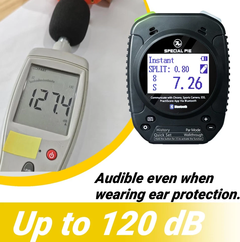 Upgraded Shot Timer - Perfect for Firearm & RO Use in USPSA, IPSC, IDPA, CAS, PR - Image 4 of 4