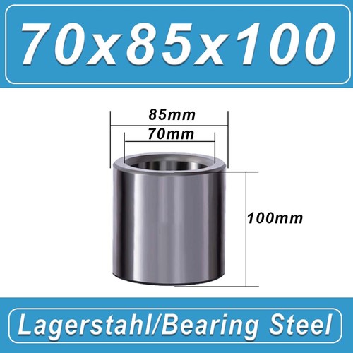 Cuscinetto Manicotto Acciaio Boccola ID 45/50/55/60-70mm Distanziali Standoff Resistenti all'usura - Foto 148 di 148