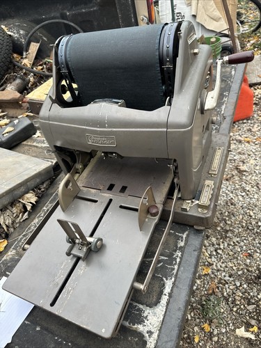 Antique Vintage Gestetner Duplicator Machine Ditto Machine Works Nice~Read All