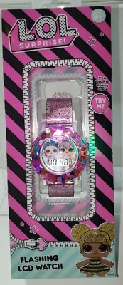 L.O.L Surprise Girls Flashing LCD Watch Great Gift Idea Stocking Stuffer