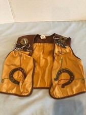 Walls of Texas Youth Childrens 6X/7 Cowboy Western Vest F68