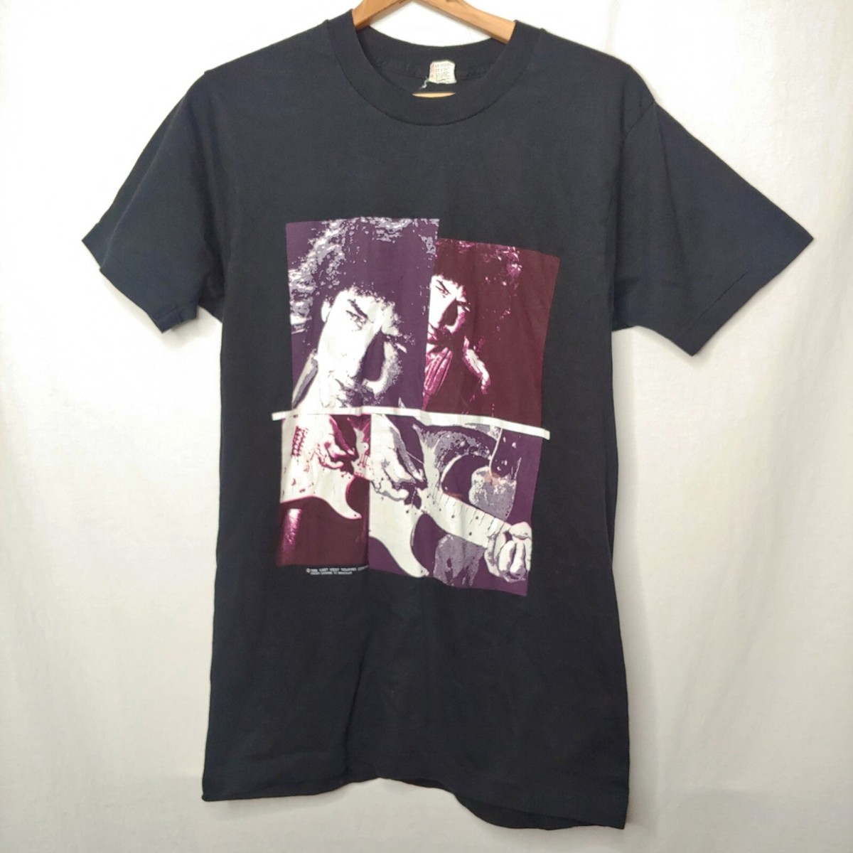 Vintage Bob Dylan 1990 Tour Shirt Large Single Stitch Fruit