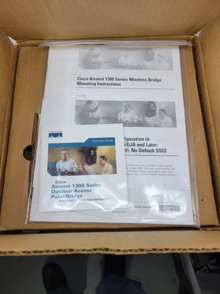 Cisco Aironet 1300 Wireless Bridge AIR-BR1310G-A-K9-R New-Open Box 102524M4 - Image 2 of 4