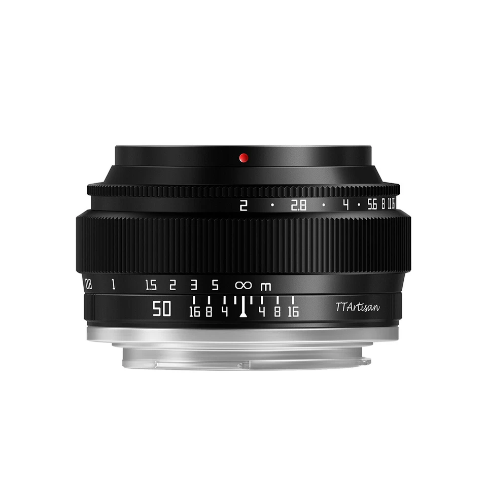 Lente de fotograma completo TTArtisans 50 mm F2 para Fujifilm X-T3 X-Pro2 X-E2 X-H1 X-T3 S10 Foto 3 de 4