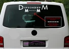 Memento Mori sticker e.g. Depeche Mode World Tour 2023 sticker rear window
