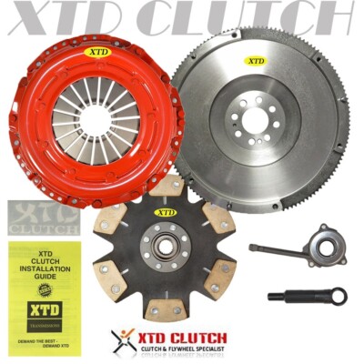 STAGE 3 CLUTCH & SINGLE MASS FLYWHEEL KIT A3 CC BEETLE GOLF PASSAT GTI EOS 2.0L