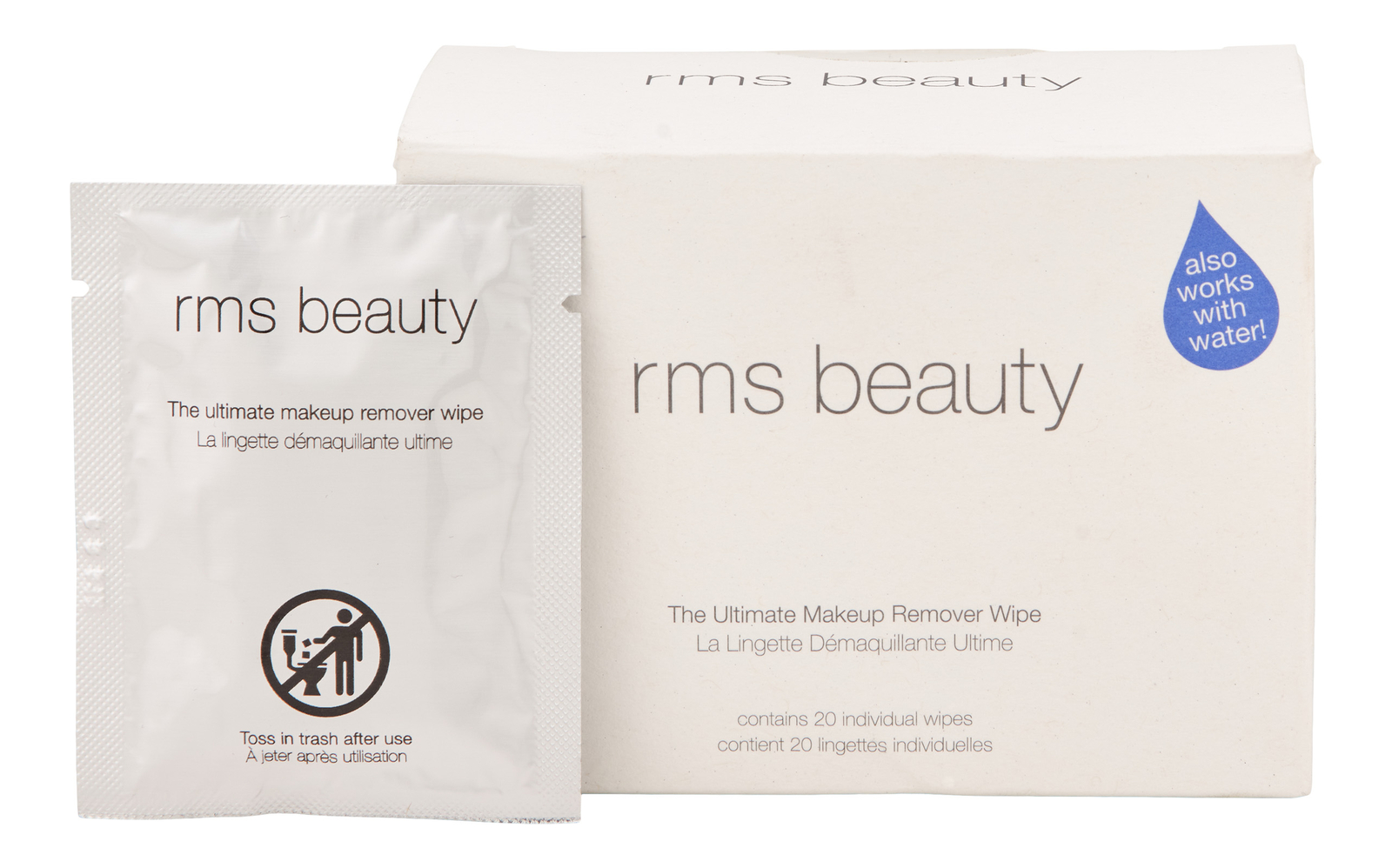 RMS Beauty Ultimate Makeup Remover Wipes. Face Makeup Remover eBay