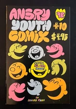 Angry Youth Comix #10 Nice "All Gag" 48 Pg. Issue Johnny Ryan Fantagraphics 2006
