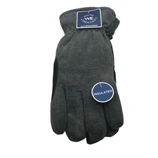 Winter Essentials Unisex L/XL Gray Insulated Gloves New With Tags
