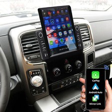 For 2013-2018 Dodge Ram 1500 2500 3500 Manual AC Android 13 Car Radio GPS Stereo