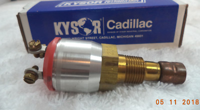 Kysor Cooling Systems Shut-Down Alarmstat-230, pn 1002-04870-38. 3/8 Pipe Thread