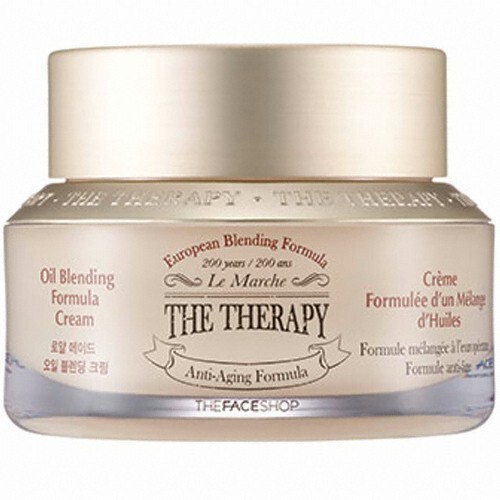 The Face Shop The Therapy Oil Blending Cream 1.7OZ Anti Aging Smoothing K beauty - Picture 1 of 11