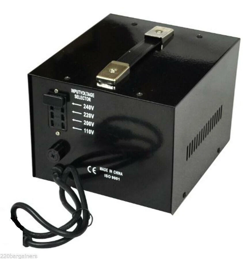 Heavy Duty ST100 100 Watt 110 220 Volt Voltage Converter 110v 220v Transformer  - Image 3 of 3