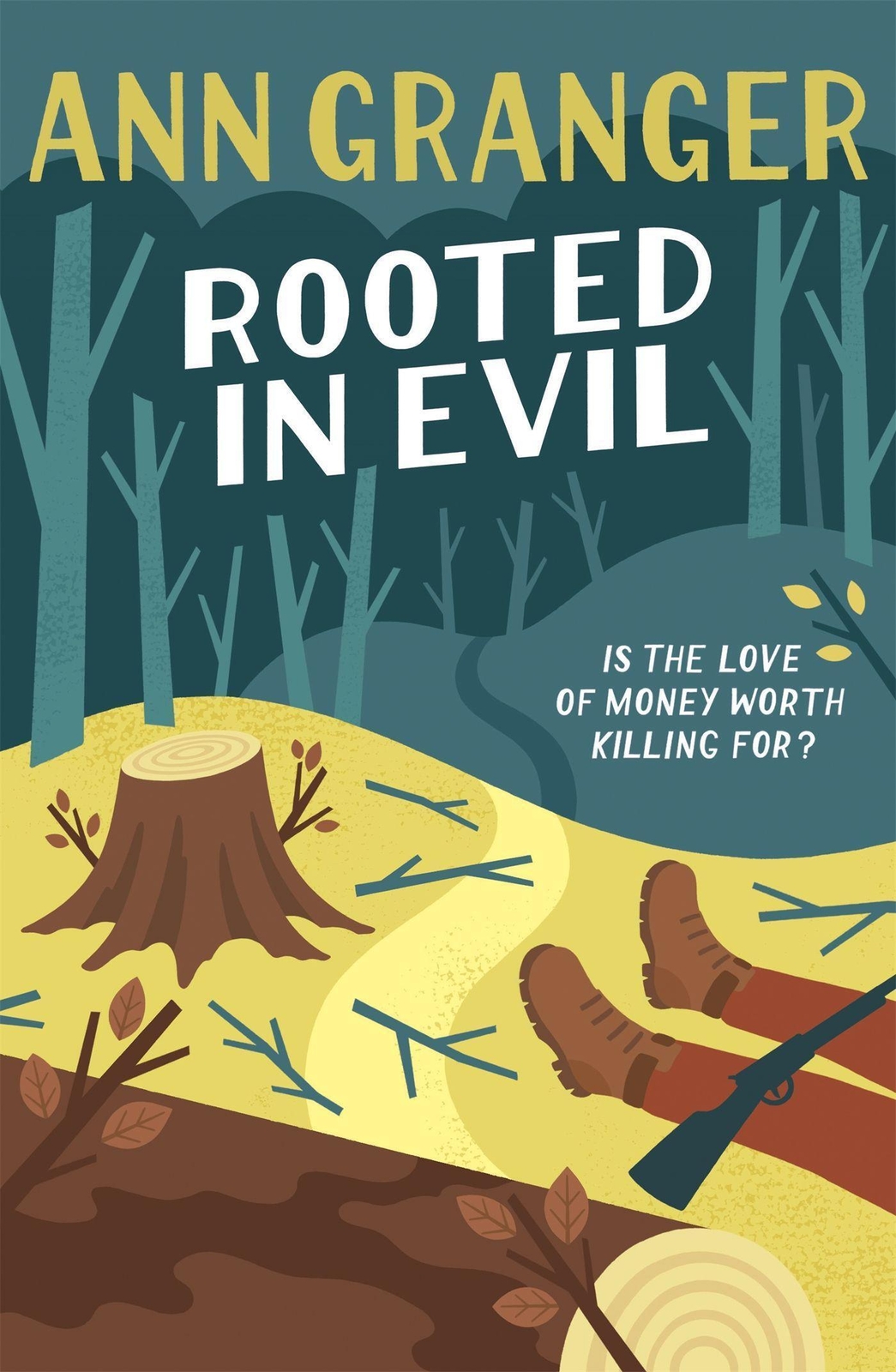 Thumbnail - Ann Granger | Rooted In Evil (campbell & Carter Mystery 5) |